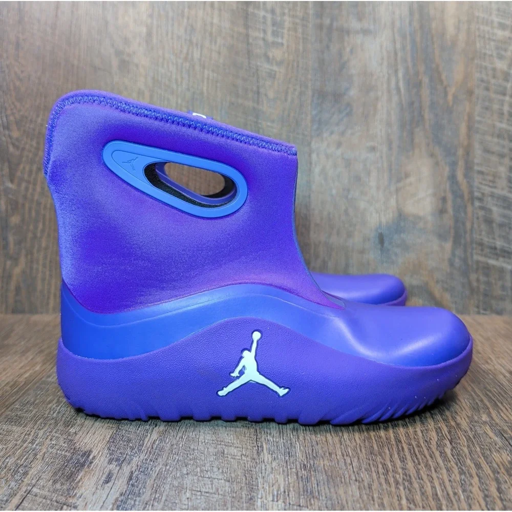 Jordan Lil Drip Venom Purple Venom Rain Boots Kids Boys Size 3Y Youth FB9918-500